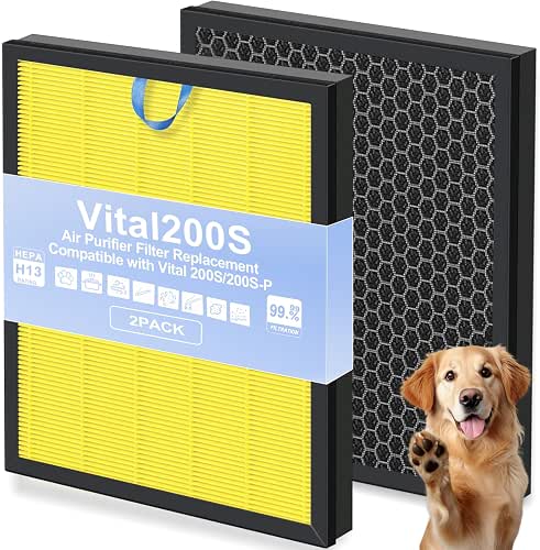 Vital 200S Replacement Filter Compatible with LEVOIT Vital 200S &