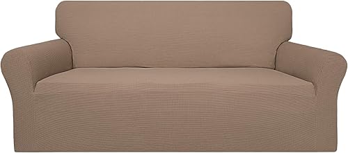 Easy-Going - Funda para sofá 100% impermeable de ambos lados, funda de jacquard elástica, protector de muebles a prueba de derrames para niños,