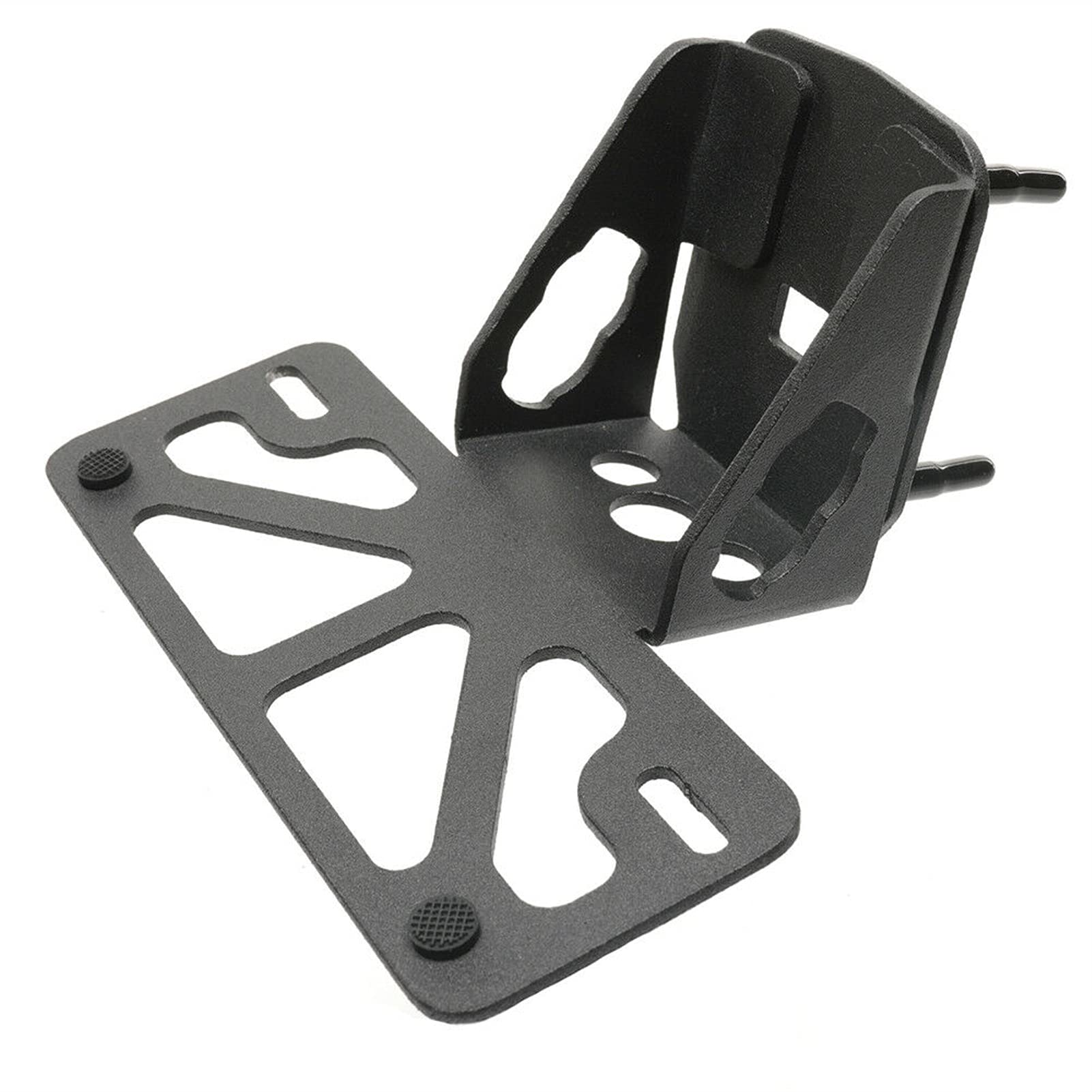 Motocykl uchwyt na tablicę rejestracyjną, uchwyt na tablicę rejestracyjną do motocykla Fender Eliminator pasuje do Kawasaki Z650 Black Powder Coated