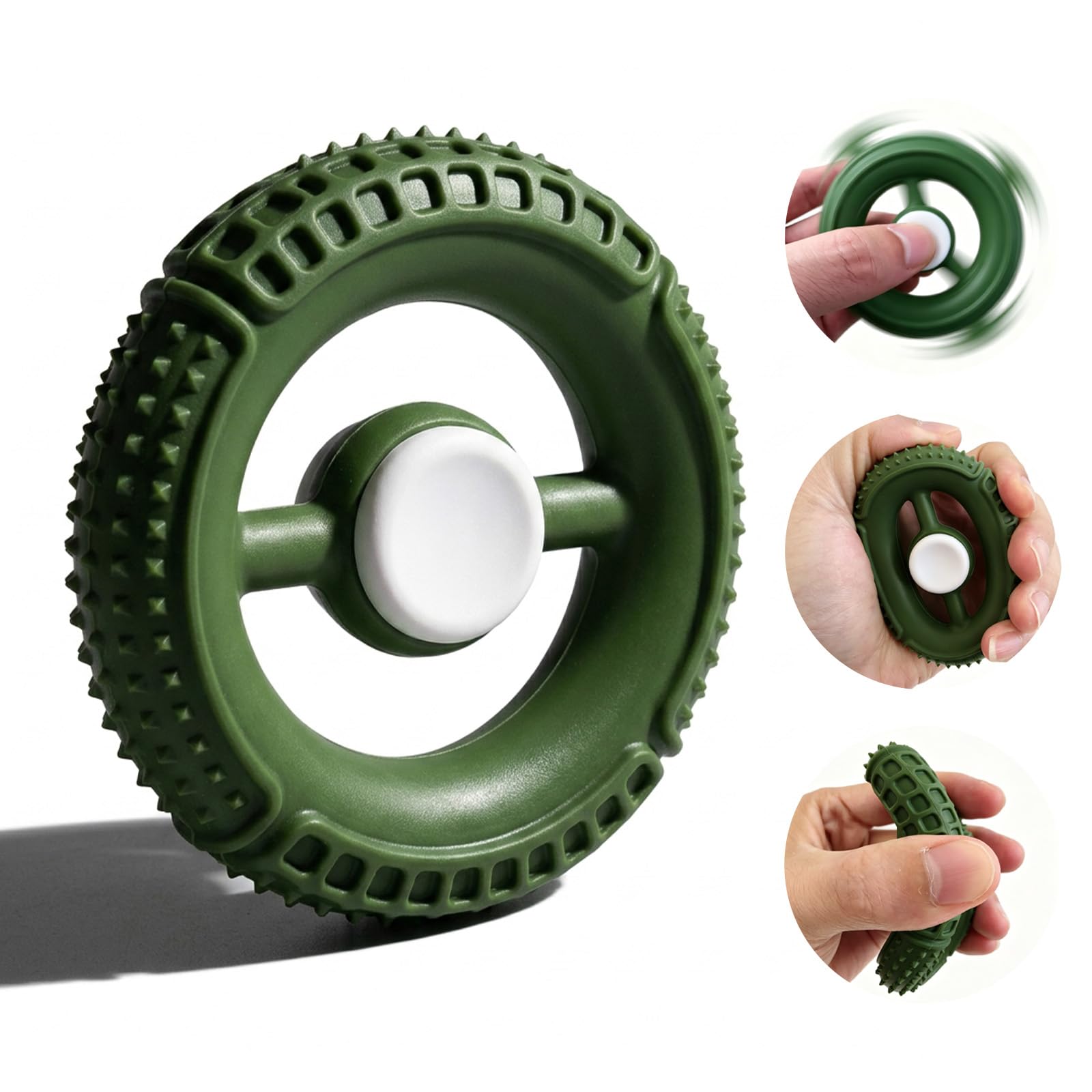 Stress Relief Sensory Fidget for Adults: Sensory Fidget Spinner Toy for Anxiety & Focus, Stocking Stuffer Gifts for Office Worker Student Autism Party Bag Fillers Cool Gadgets for Adult Presents