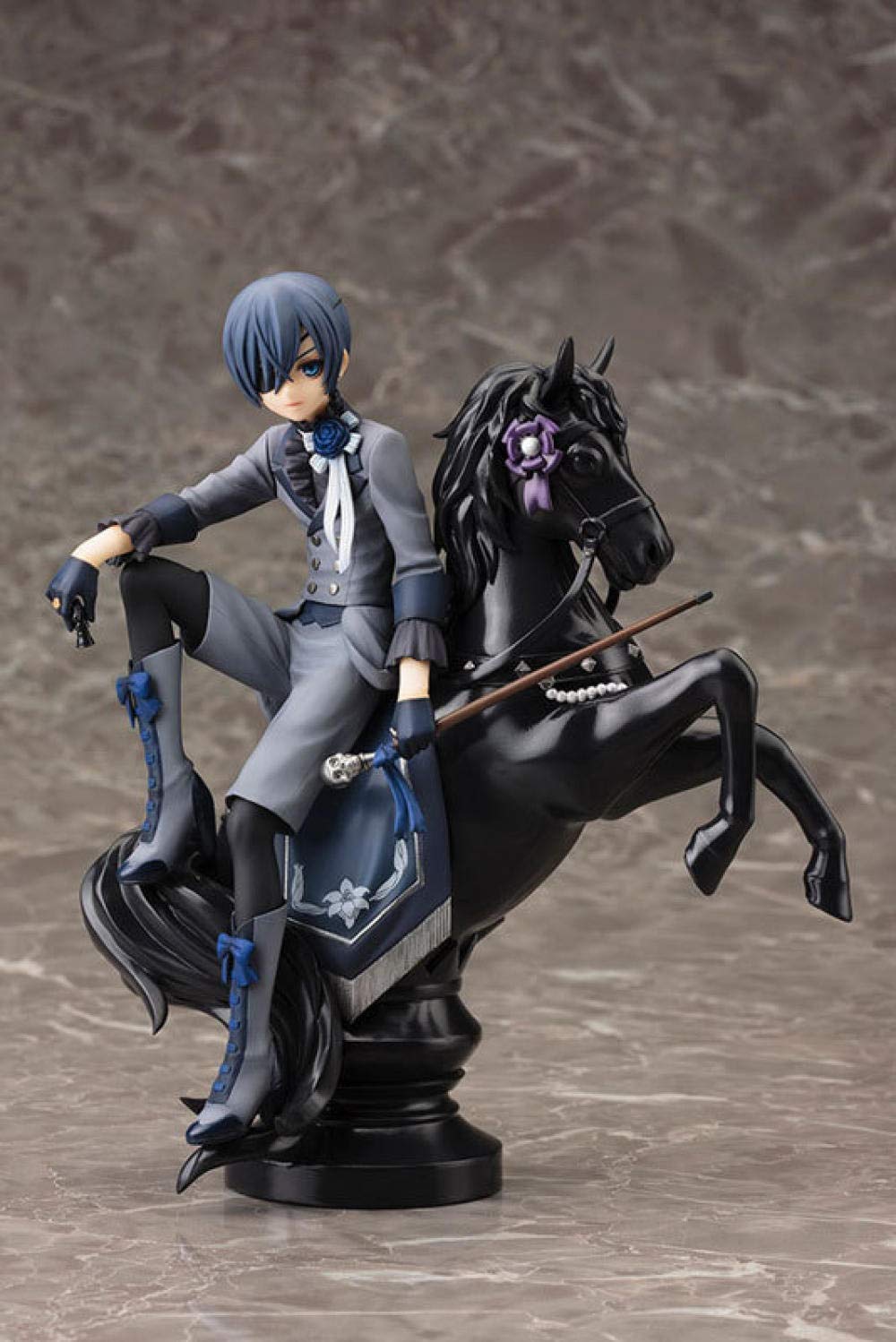 Amazon.co.jp: アニメ銅像アクションフィギュア黒執事シエル