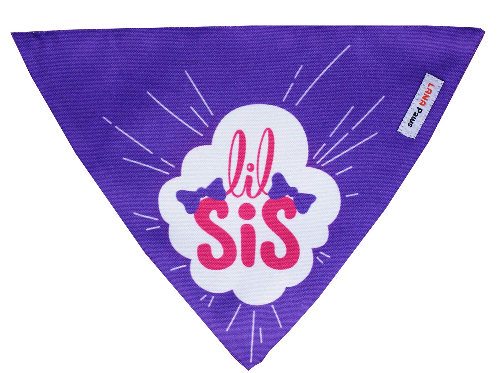 Lana Paws Little Sister (Lil Sis) Dog Bandana/Dog Scarf (Size M-L) (B07TKBVCTN) Amazon Price History, Amazon Price Tracker