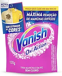 Tira Manchas em Pó Vanish Multi Power Oxi Action 120g para roupas coloridas