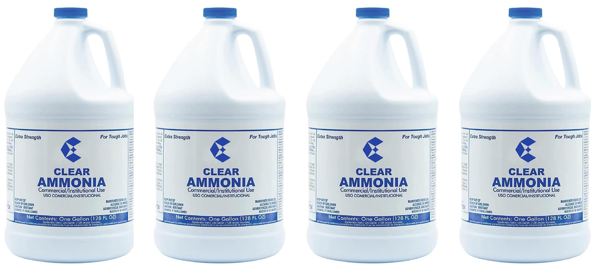 Amazon.com: Elite Tool Center 4 Pack 1 Gallon Clear Ammonia