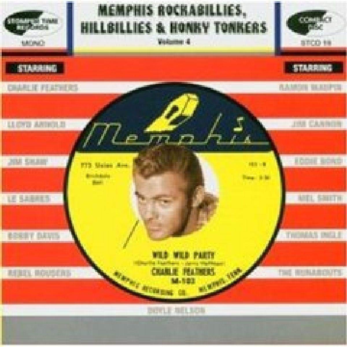 Vinyl Castle Golden/Red Memphis Rockabillies, Hillbillies And Honky Tonkers Vol. 5