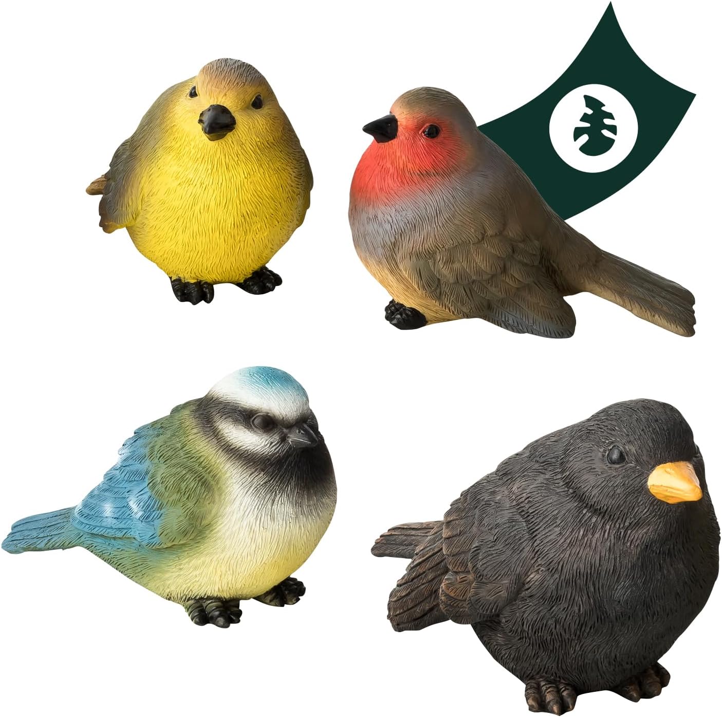 JeeYee Lumières solaires à LED pour Oiseaux Décoration de Jardin à