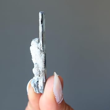 Satin Crystals Stibnite Raw Silver 1.0-1.5 inch