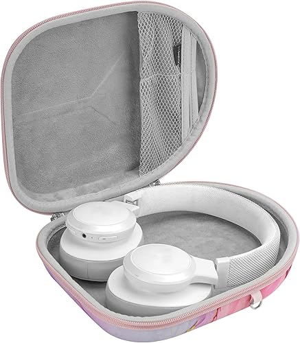 Miniatura 2 de Geekria NOVA - Funda para audífonos sobre la oreja, funda rígida de repuesto para llevar de viaje con almacenamiento de cables compatible con