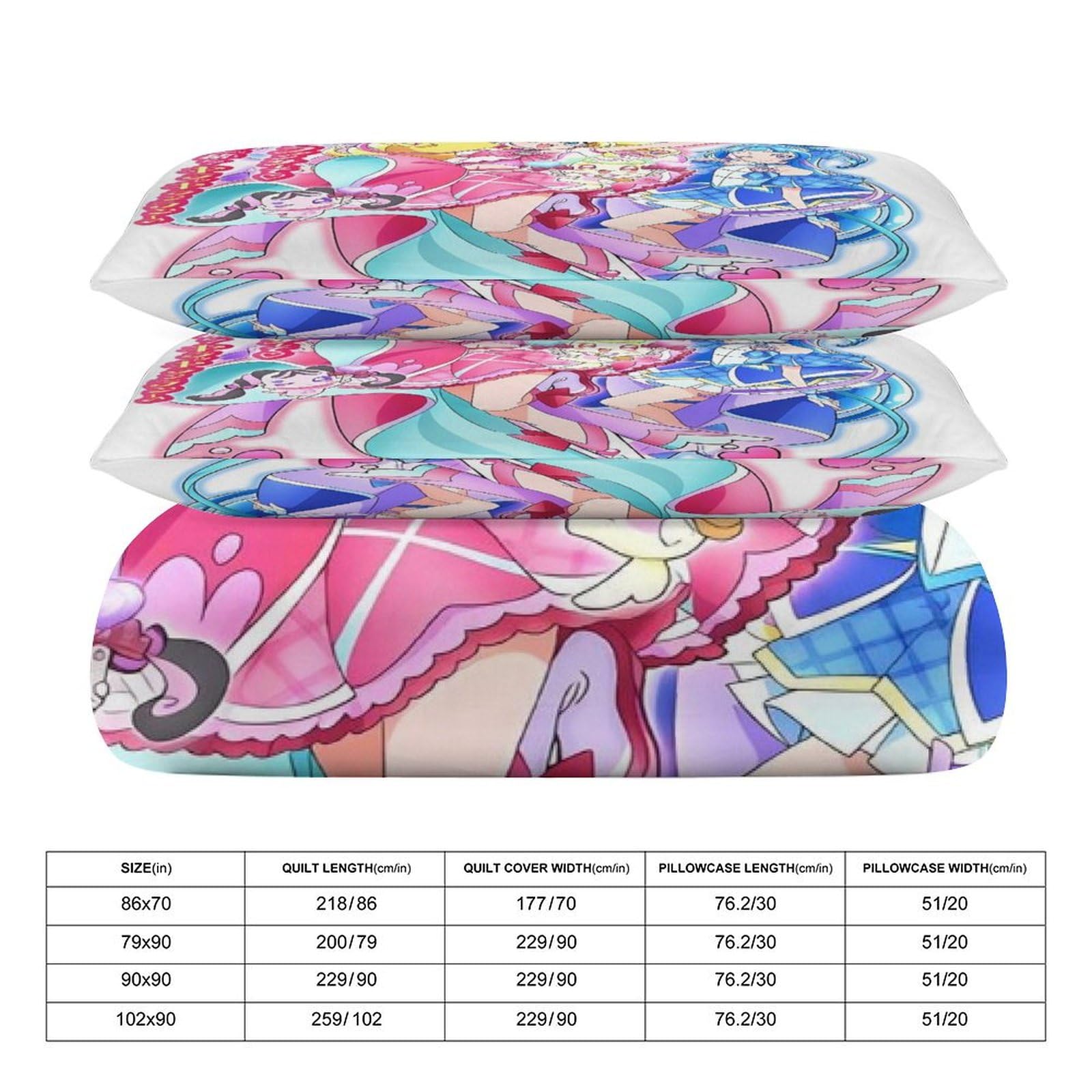 Amazon｜キミとアイドルプリキュア♪布団カバーセット シングル・3点