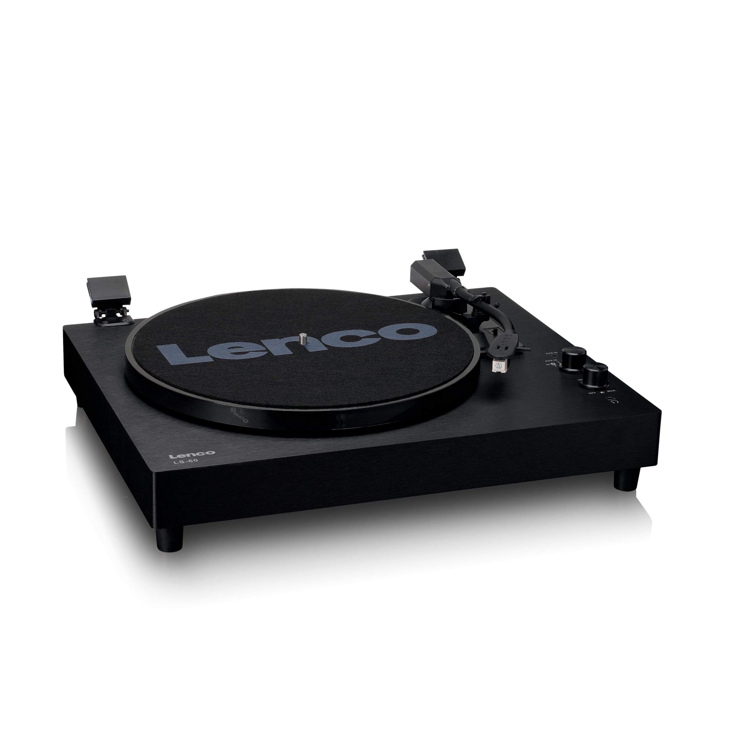 Lenco LS-60BK – gramofon z głośnikami i Bluetooth