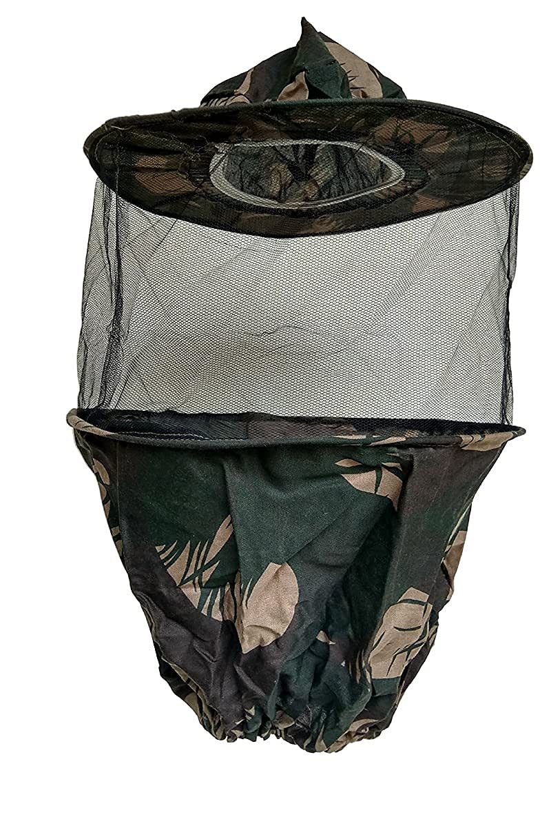 Bee Cap Bee Veil Green 1 pcs (bee Cap) Honey Bee Veil for Beekeepers