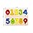 Aile Wooden Preschool Learning Number Puzzles Toys for Kids Age 2-4 Educational Toys