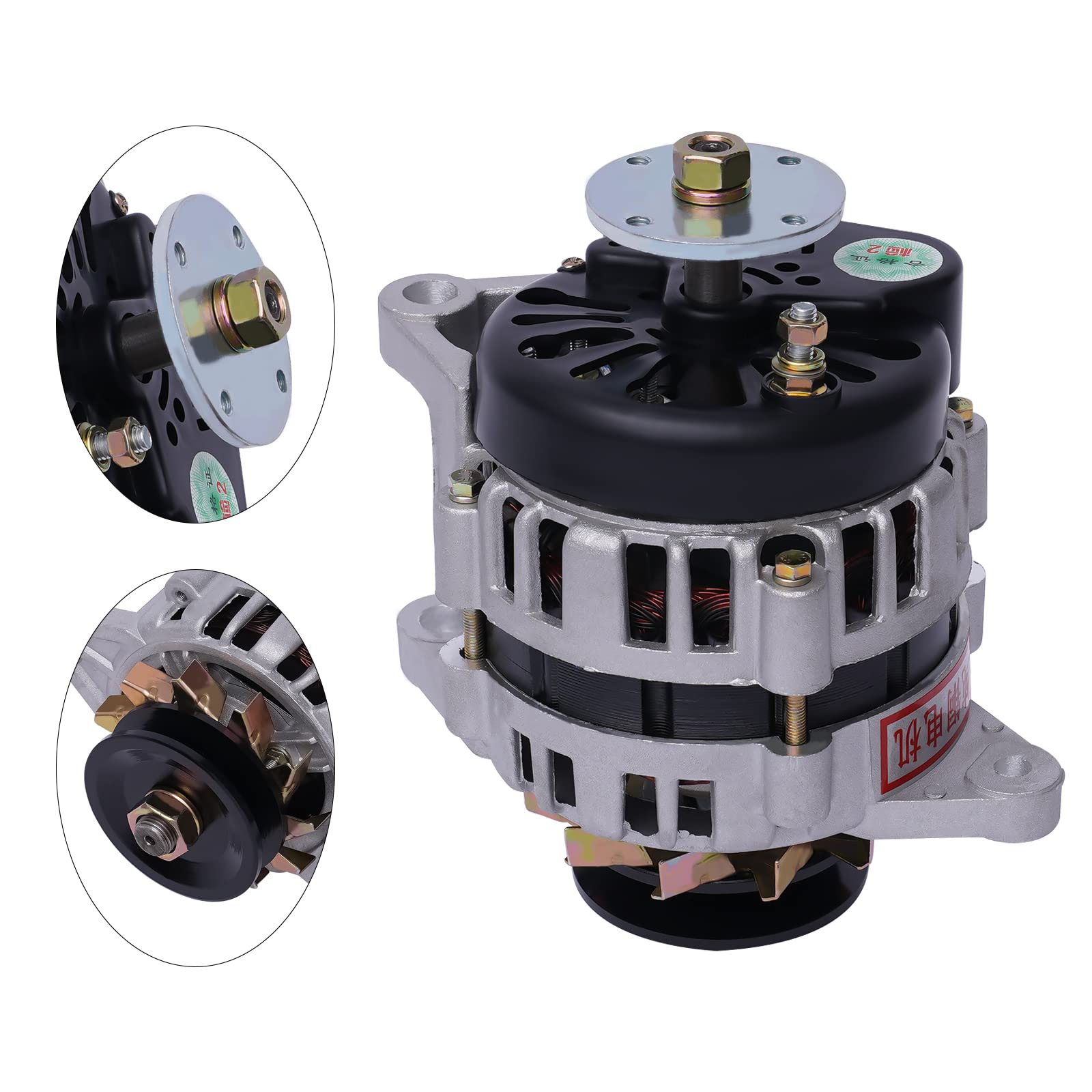 Werkzeuge Permanentmagnet-Gleichstromgenerator, 2000 W, 24 V, Lichtmaschine mit niedriger Geschwindigkeit, Aufladen des Permanentmagnet-Synchrongenerators, 4000 U/min, Zweiradgener