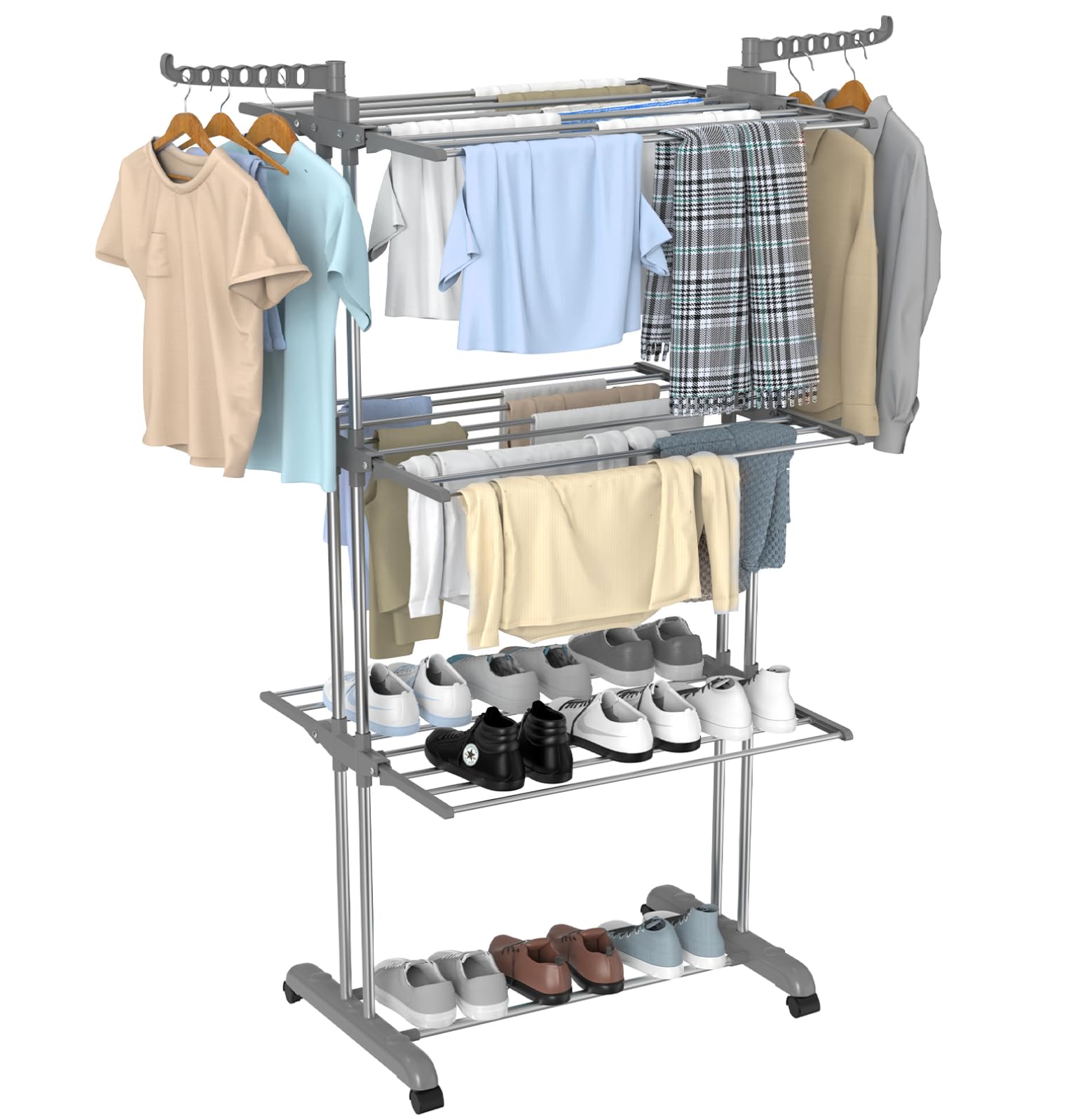 Innotic Clothes Drying Rack Large Clothes Horses Rack Tier