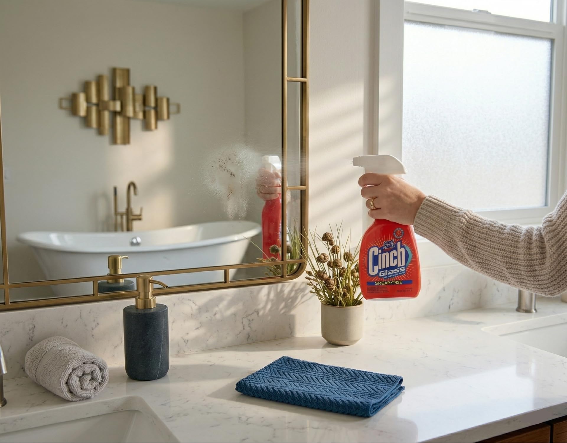 Amazon.com: Spic & Span Cinch Glass Cleaner, 32 oz Spray Bottles