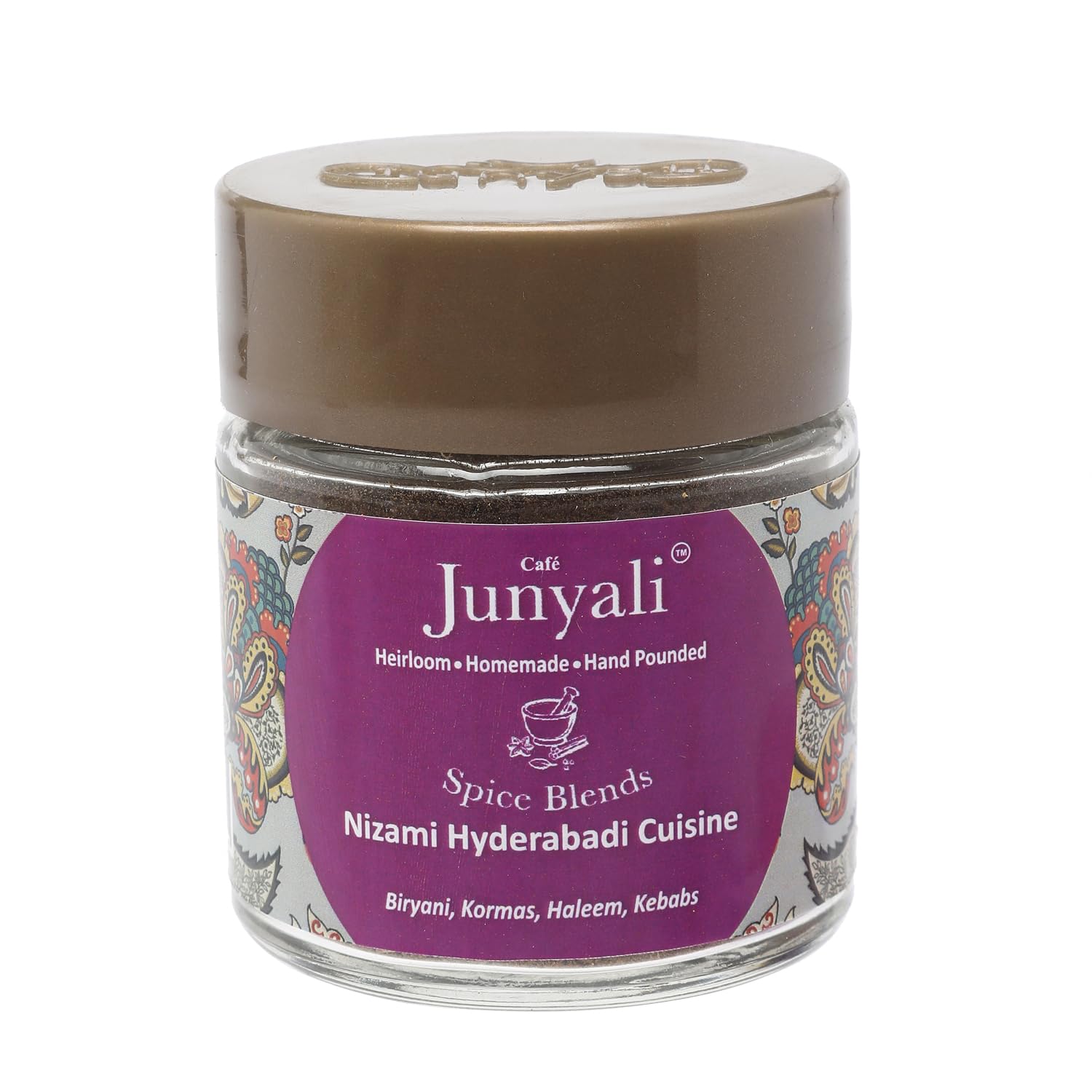 Cafe Junyali Nizami Spice Blend - (50g) Homemade Royal Household Spice Blends for Biryani, Kormas, Haleem, Kebabs - Pure Natural Organic & Hand-Pounded (B08H3SVPL1) Amazon Price History, Amazon Price Tracker