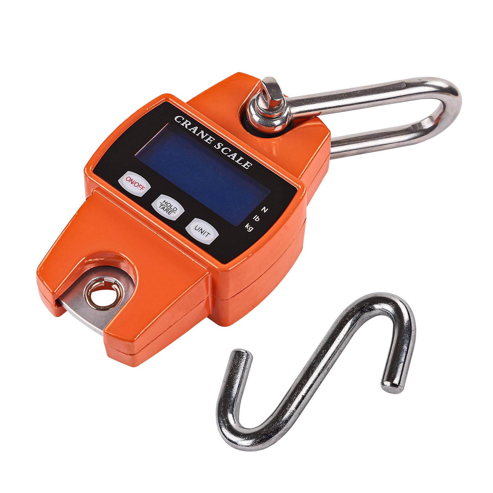 Kranwaage Wildwaage Hängewaage Lastenwaage Industriewaage Zugwaage Waage digital max. 300 kg/Wiegeschritte 100 g