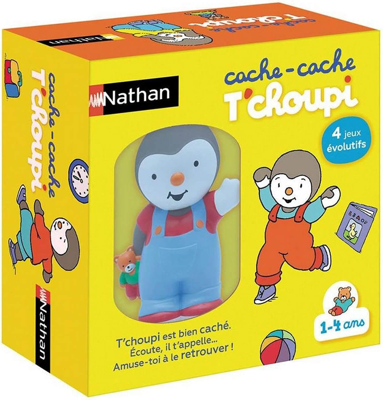 Nathan – Hide and seek T'Choupi – Electronic game – Educational game – T'Choupi is hidden! Have fun finding it – From 1 to 4 years old – From 1 year old