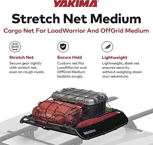Miniatura 2 de YAKIMA, Red elástica para cestas de carga de techo, mediana