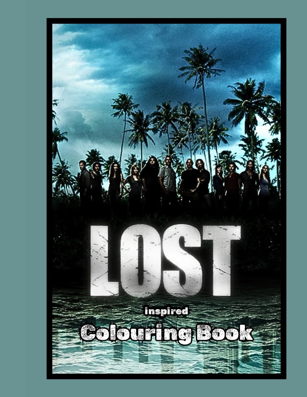 Lost Inspired Colouring Book