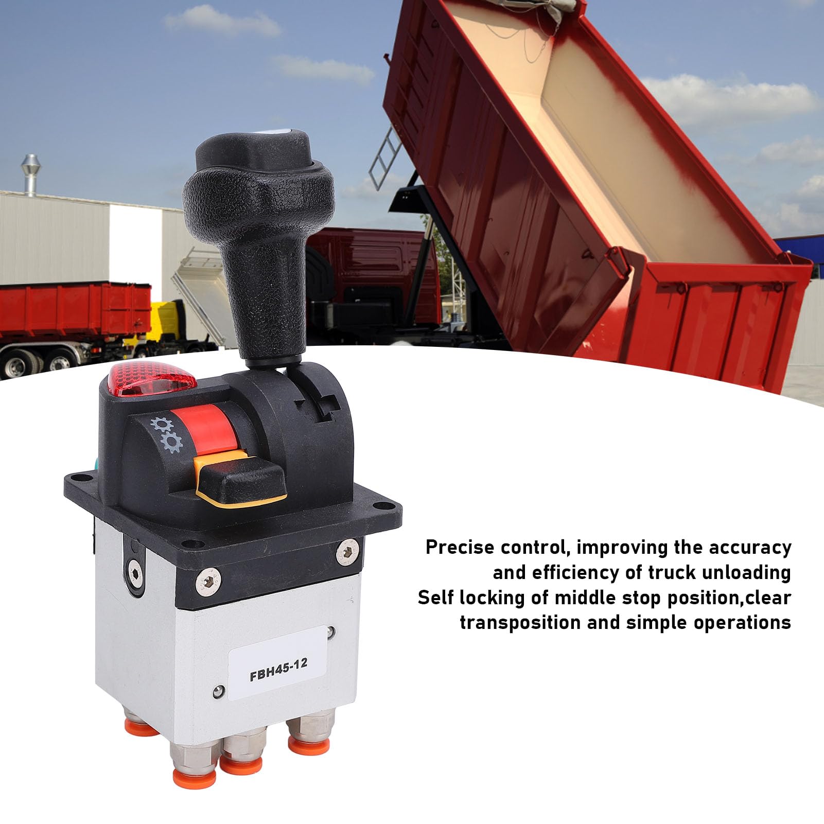 Válvula de Control de Flujo Hidráulico, Válvulas de Control Proporcionales con 5 Orificios, 3 Engranajes, Interruptor de Control de Desaceleración Proporcional Eficiente, 5