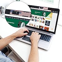 Vista 3 de Cubierta para cámara web, 3 piezas, cubierta para cámara de portátil, capacidad de protección de privacidad es el doble de grande que