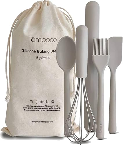 Tampoco Montessori - Juego de hornear y cocinar para niños, utensilios de primera calidad seguros para niños y niñas, herramientas de cocina reales