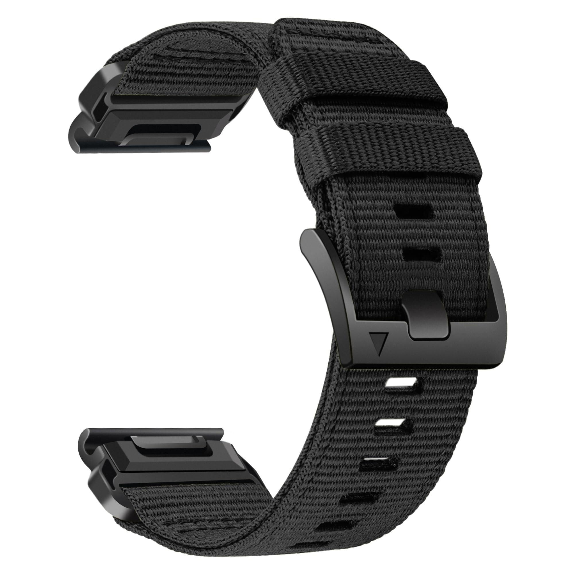 Bracelet de montre 26mm en nylon robuste et acier inoxydable - 8