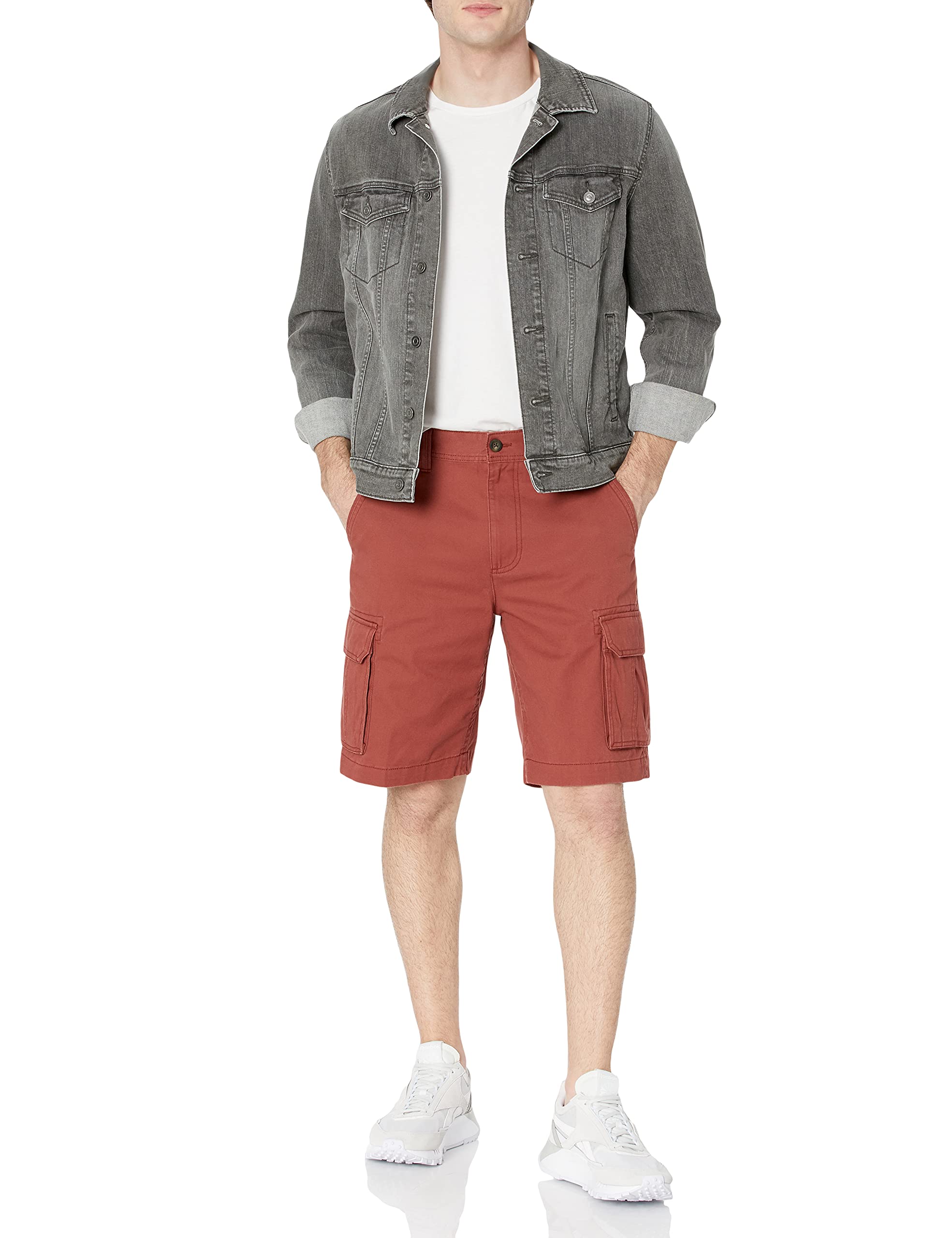 Amazon Essentials Pantaloncini cargo dal taglio classico (disponibili in taglia Big & Tall) Uomo