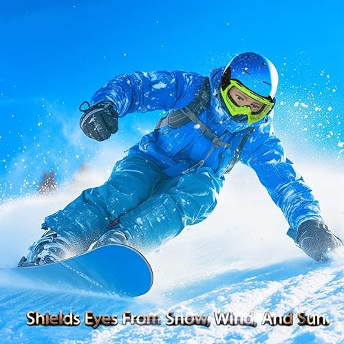 Miniatura 7 de PLOOTA Paquete de 2 gafas de motocross  Resistente al viento, motocicleta, ATV, equitación, motocross, gafas de esquí para hombres, mujeres, jóvenes