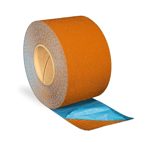 Miniatura 45 de Cinta Reflectante para Marcado de Pavimento DuraMark RPT-750 – Antideslizante, Cinta de Seguridad de Uso Rudo para Exteriores, Base de Goma