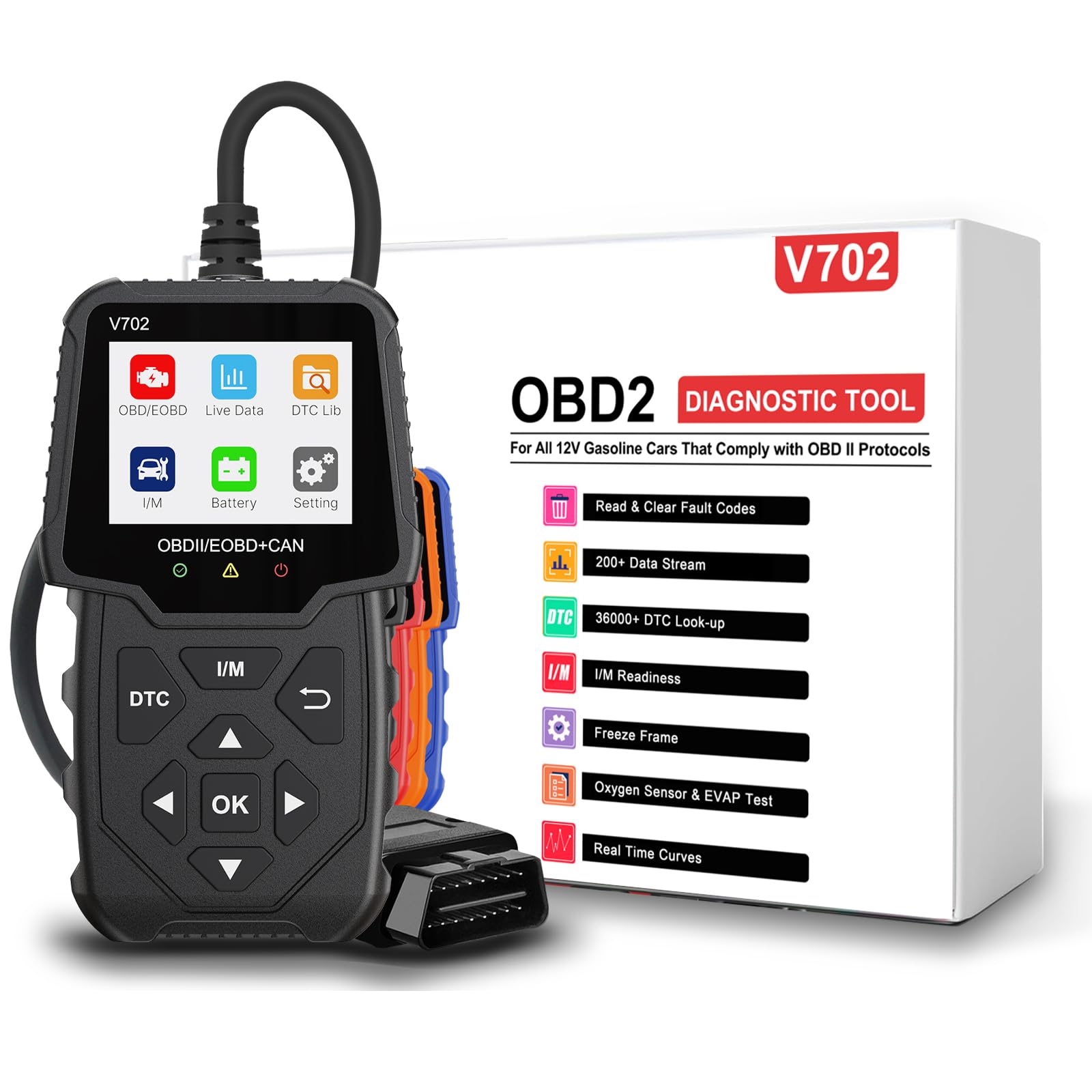 TOPDON OBD2 ArtiDiag500, diagnoseapparaat voor auto, voor motor
