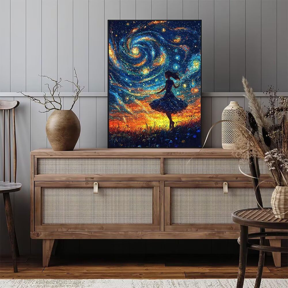 Puzzle 4000 Pezzi, Vestito Stellare 3D Puzzle per Adulti Impegnativo, Educa Puzzles Artistico, Divertente E Stimolante Puzzles Decorativo per La Famiglia, Regalo e Decorazione Pareti DX0YL6-951