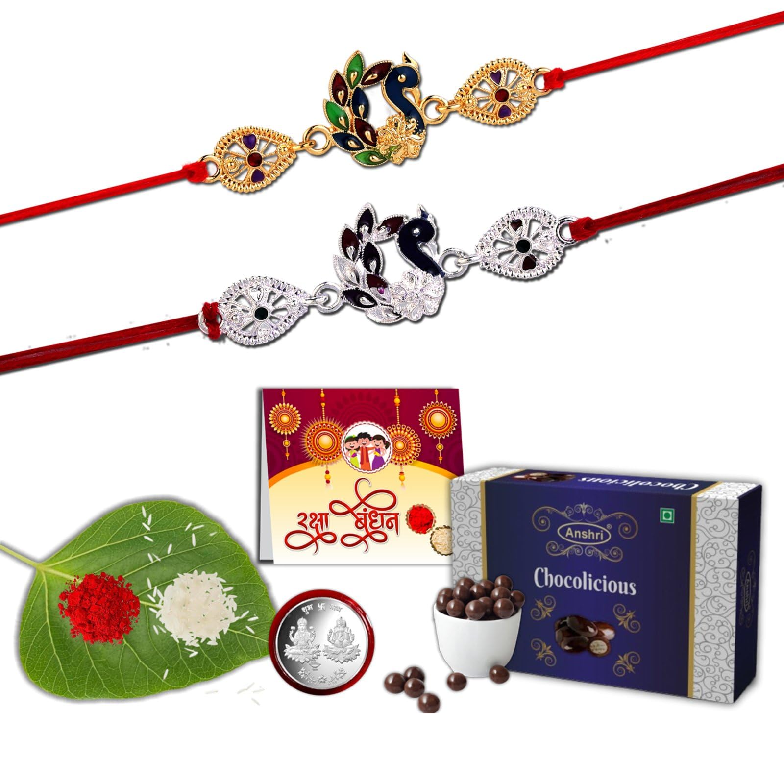 Anshri (240 B) Rakhi & Chocolate for brother | Rakhi with chocolate | rakhi with gift | Rakhi Chocolate Gift combo | Rakhi for Brother | Rakhi | Rakshabandhan Rakhi With Chocolate | Premium Rakhi | X009 (B0B51DT1RH) Amazon Price History, Amazon Price Tracker