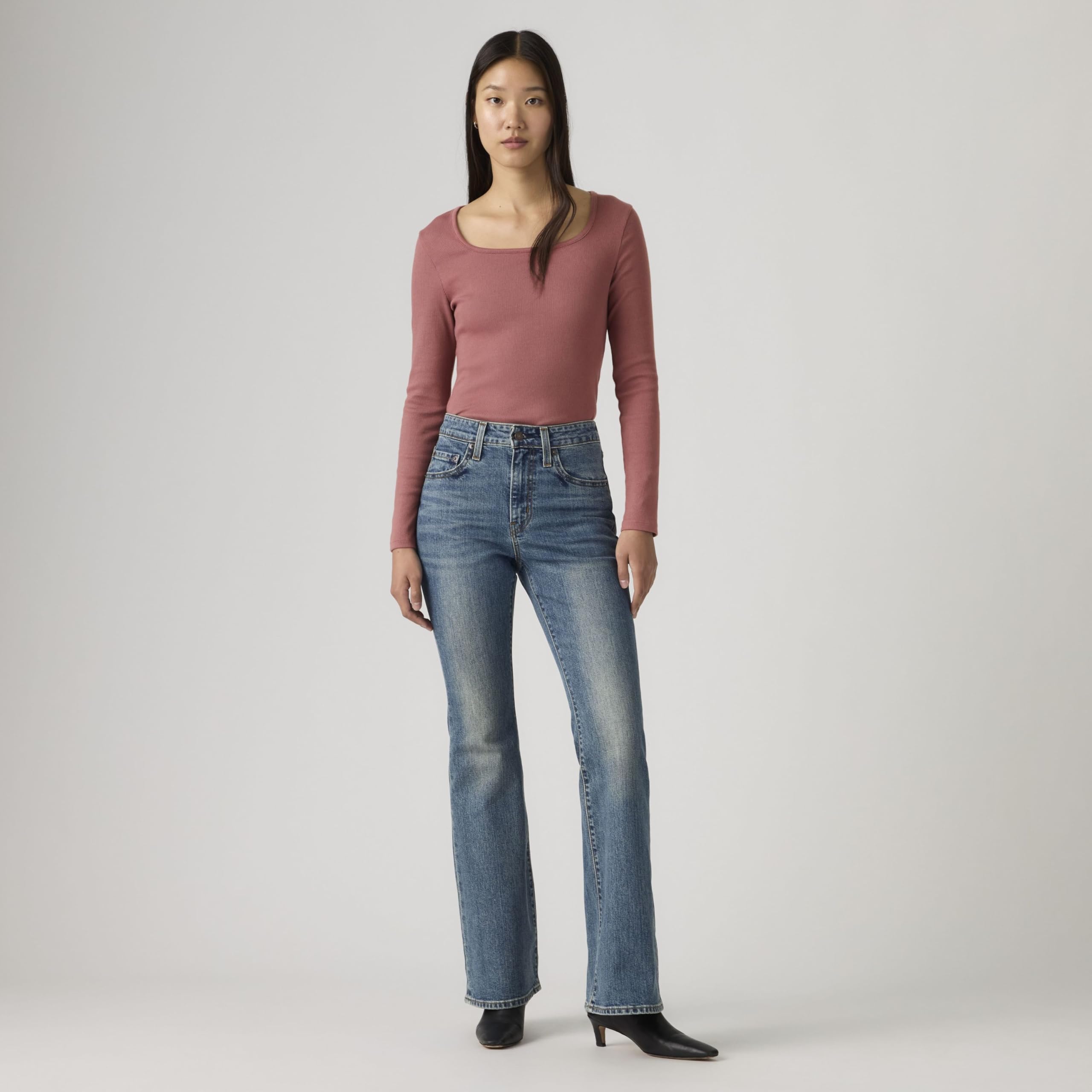 Levi's 726 High Rise Flare Jeans Femme