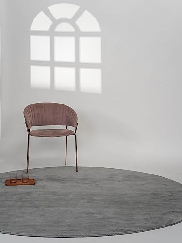 Miniatura 13 de Rugsotic Carpets Alfombra de Área Gabbeh de Lana Anudada a Mano 8'x10' Marrón Sólido L00111 Marrón,Verde,Beige,Azul / Patchwork,Camel,Carbón