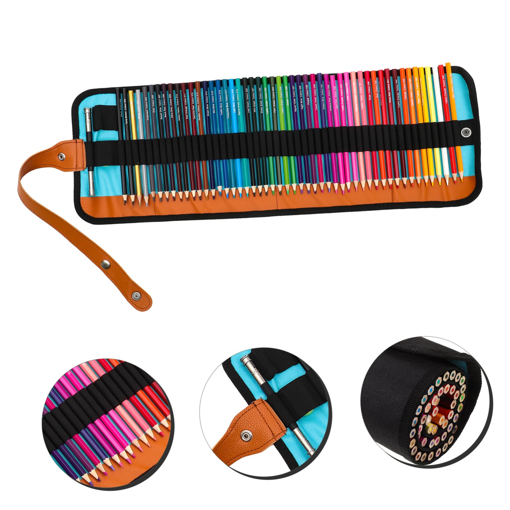 ibasenice Mini Crayon de Couleur 50 Pièces en Bois, Crayons à Base Huile Hexagonaux, Légers et Confortables, pour Dessin, Loisirs Créatifs et Notes
