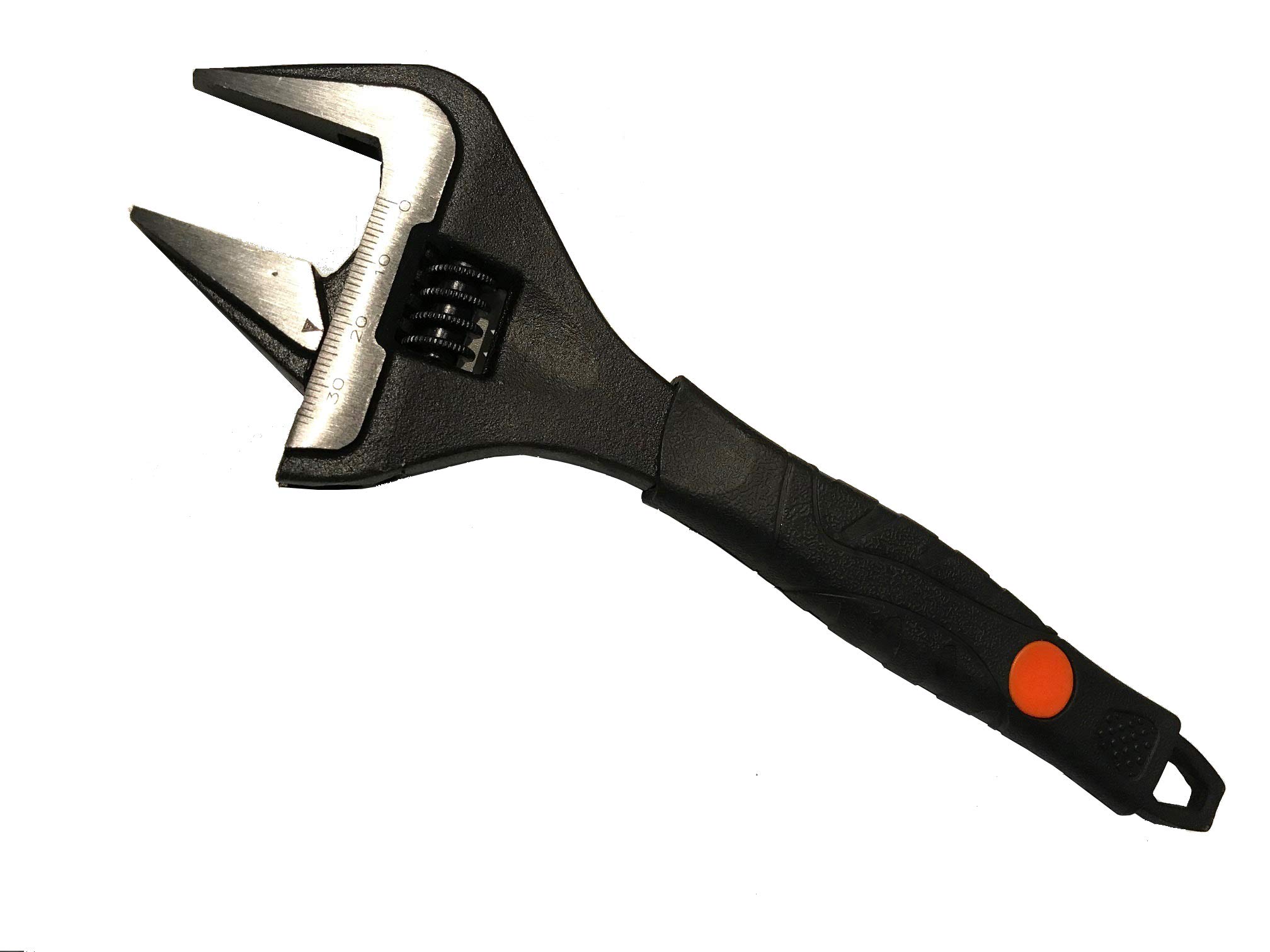 RICHMANN Professional Wide Opening Adjustable Wrench Spanner Anti Slip Grip, 150mm Long (C6496)