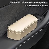 Vista 3 de Car Center Pillow, Car Armrest Elbow Support, Car Armrest Pad, Auto Elbow Rest Pad Support Storage Box, Auto Armrest Middle Cover, Car Foam Arm Rest
