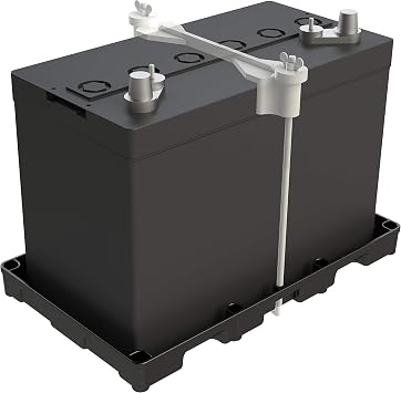 NOCO BT31S Group 31 Heavy-Duty Battery Tray for Marine, RV, Camper and Trailer Batteries