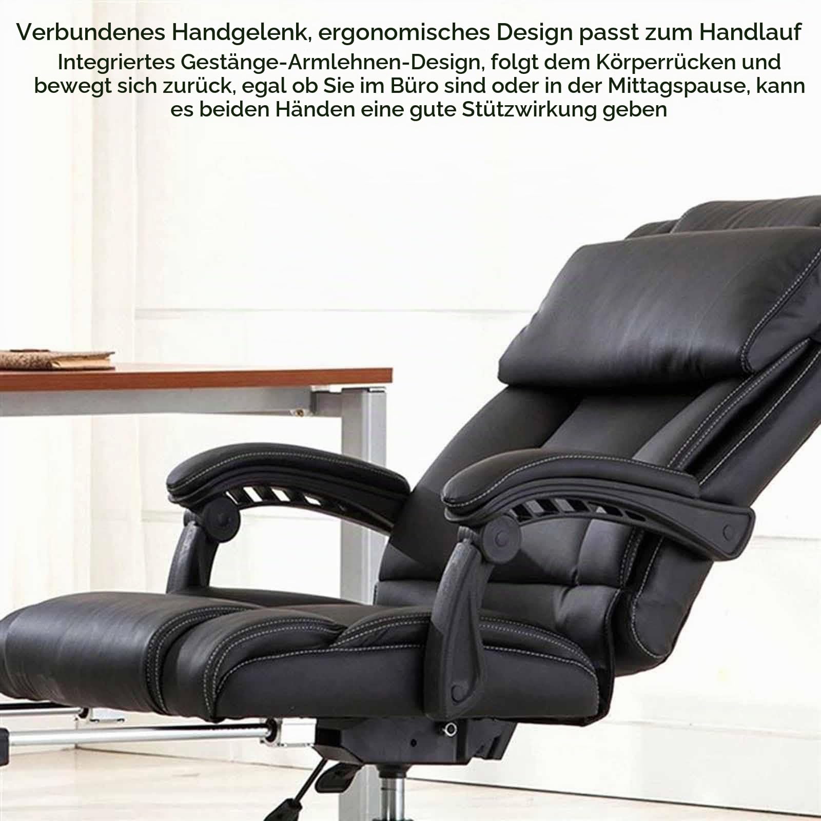 Colcolo 2 Stück Universal-Bürostuhl Armlehne Stuhl Armlehne Leichtes Zubehör Zartes Bewegliches für Gaming-Stuhl Computerstuhl Bürostuhl, 4 Löcher