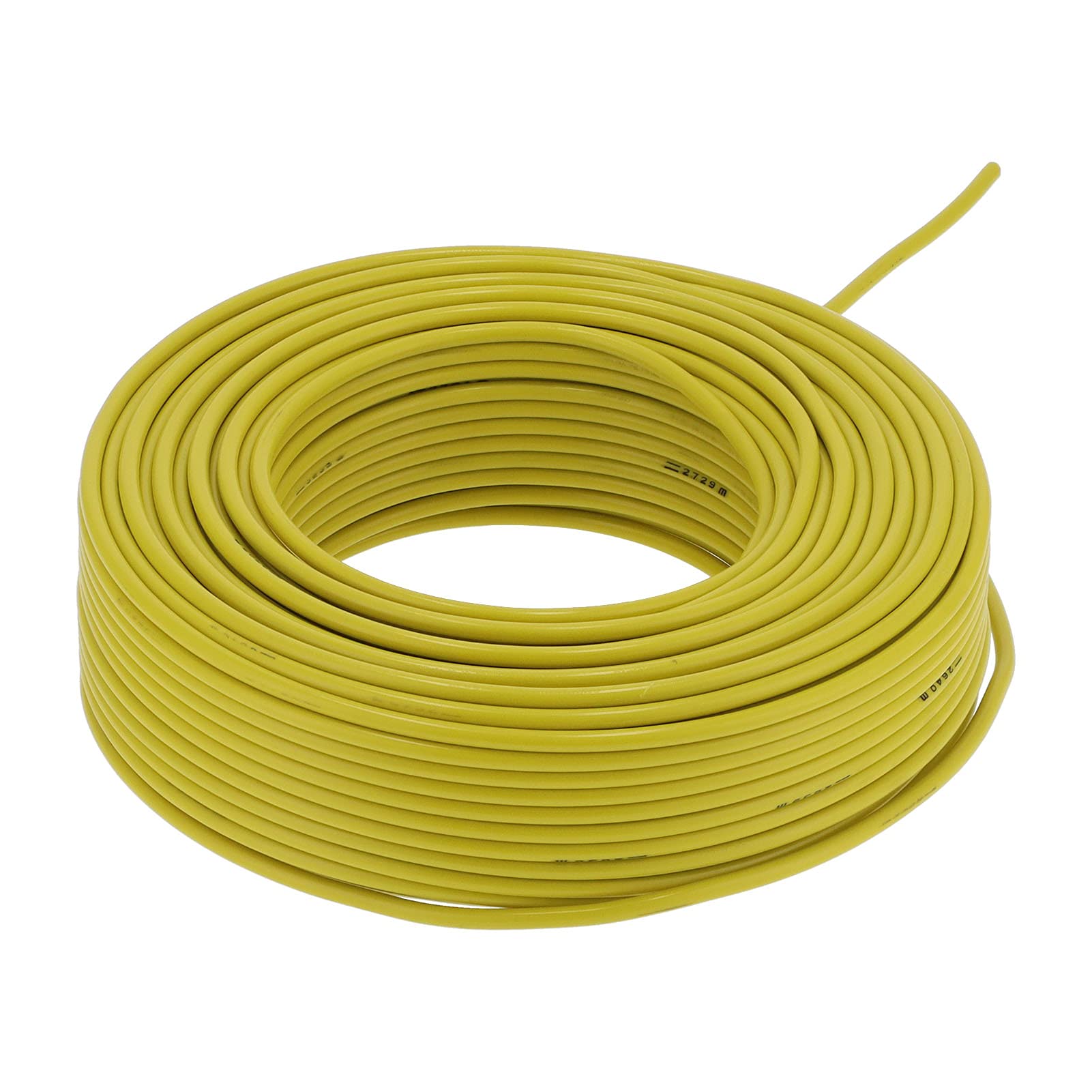 Aramox Przewód Elektryczny Aluminiowy Okrągły Przedłużacz 7 żył 1 X 10 mm² 328,1 Stopy AC300V Izolacja PVC do Sprzętu AGD Małe Narzędzia Instrumenty i Oświetlenie Elektryczne