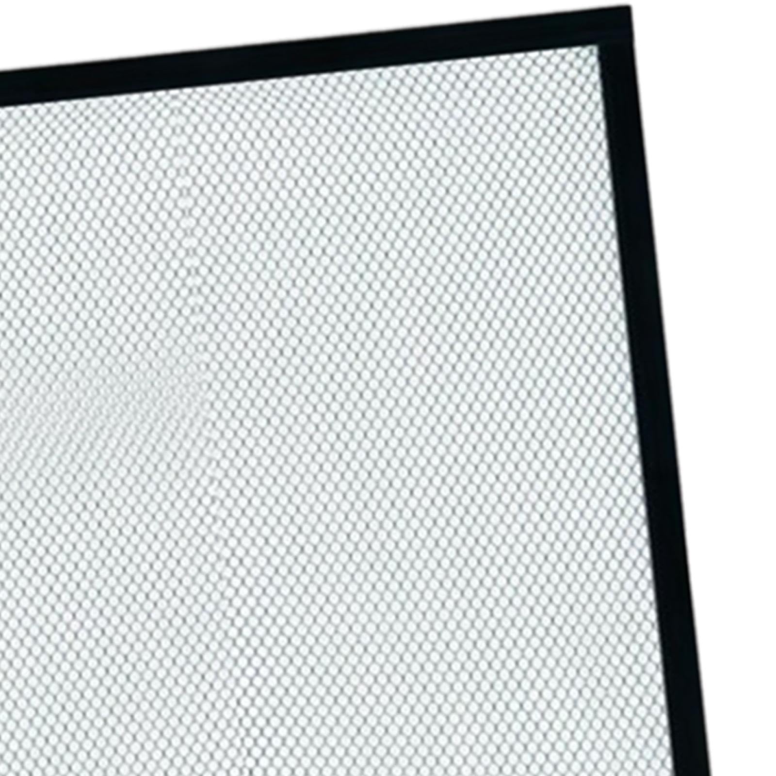 F Fityle Écran D'aquarium Couvercle Supérieur Anti-Saut, Filet de Protection Magnétique pour Aquarium Maille Transparente, Empêche Les Poissons de Sauter et Les Reptiles et Les Tortues