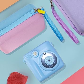 for instant Print Camera Case for ESOXOFFORE and Compatible Models, Large Capacity Storage Organizer with Removable Dividers for Dylanto ENERHAMP Anchioo YTETCN Amzelas WEEFUN GKTZ MEETRYE USHINING