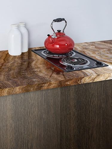 Miniatura 7 de Summit CCE225WH - Placa de cocción eléctrica de 2 quemadores de 12 pulgadas, 230 V, elementos de bobina, fabricado en los Estados Unidos, blanco