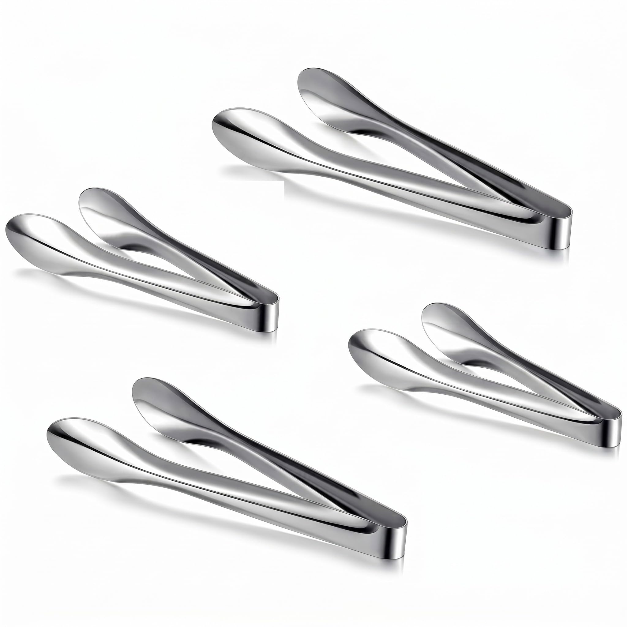 Silver Serving Tongs - 2 Pack -12