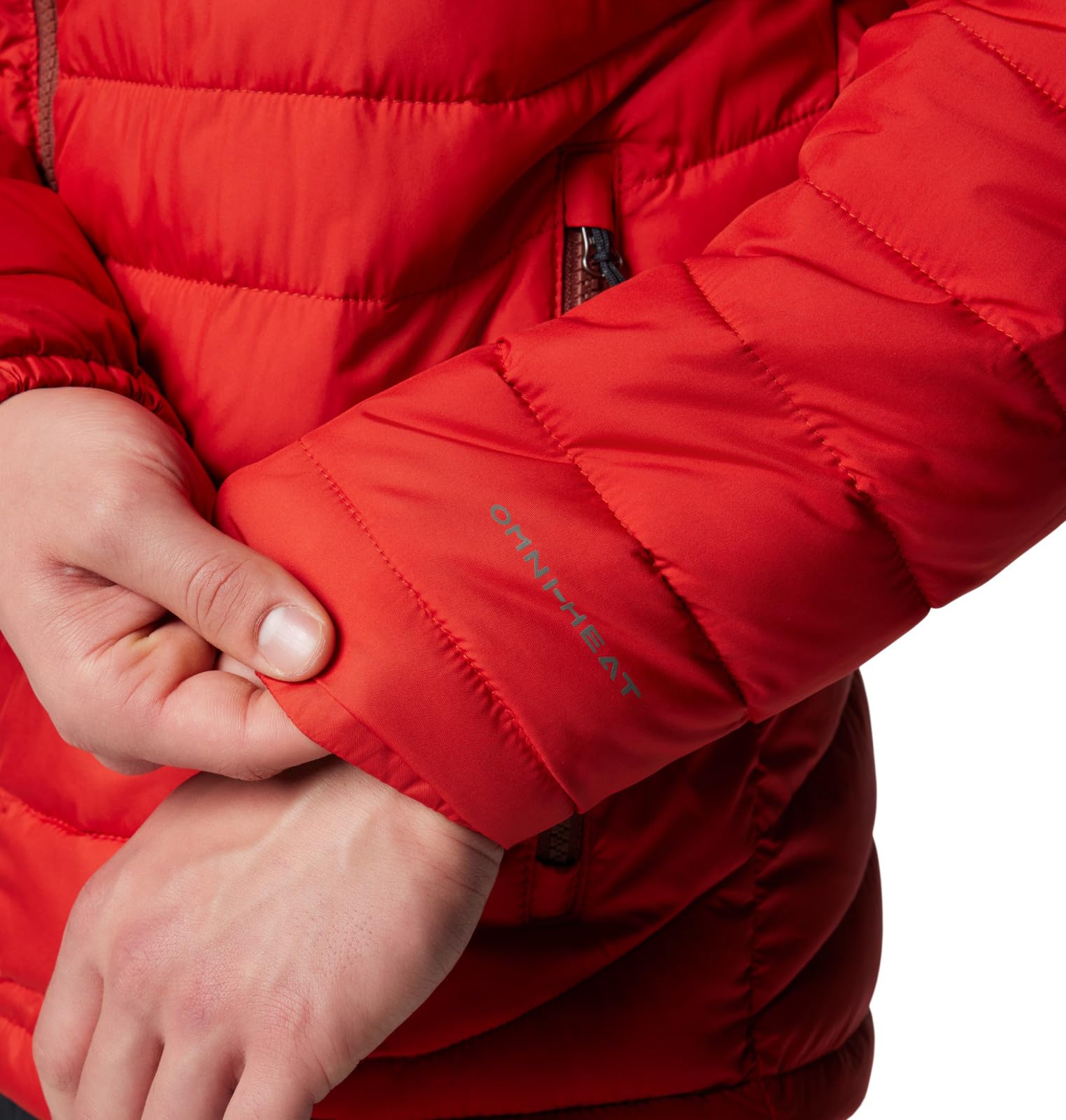 Columbia Men's Powder Lite II Jacket, Sail Red/Spice, Small view 9