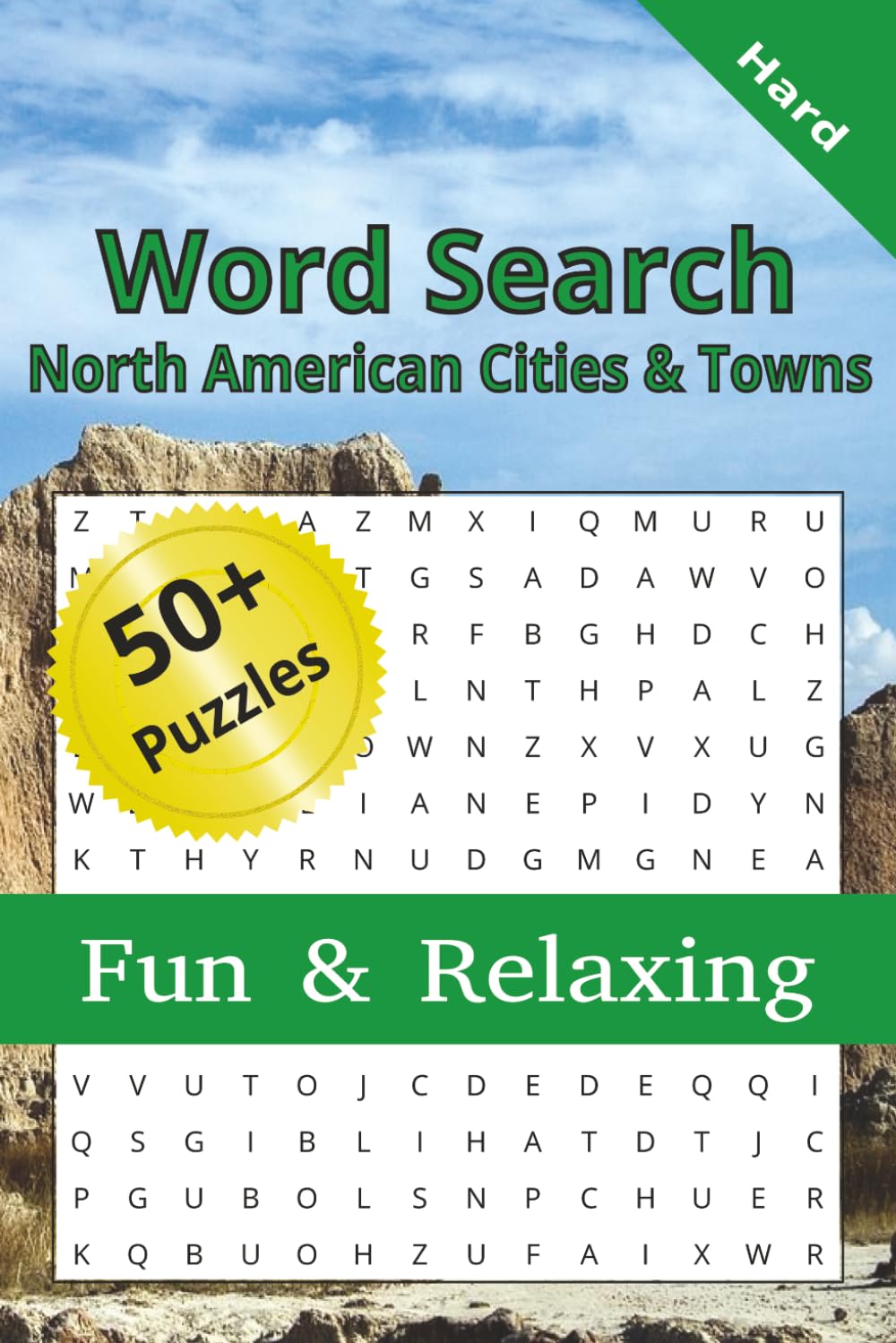 Word Search: North American Cities & Towns