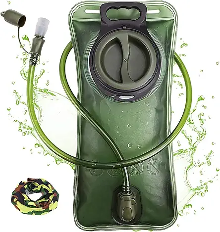 Hydration Bladder, 1.5L-2L-3L Water Bladder for Hiking Backpack...