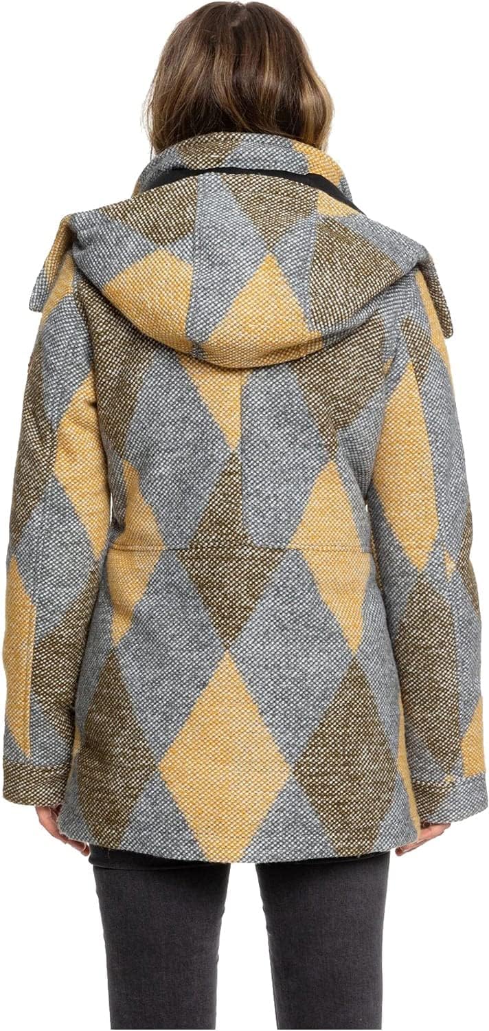 Roxy SNOW Women's Dawn Jacket, heather grey treetop, S